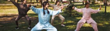 Pratica Tai Chi nel Parco